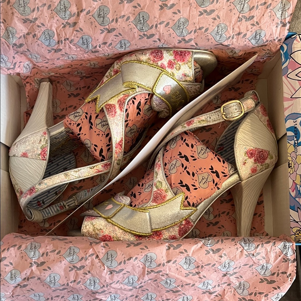 Irregular Choice Love and Marriage Heels - Picture 8 of 10